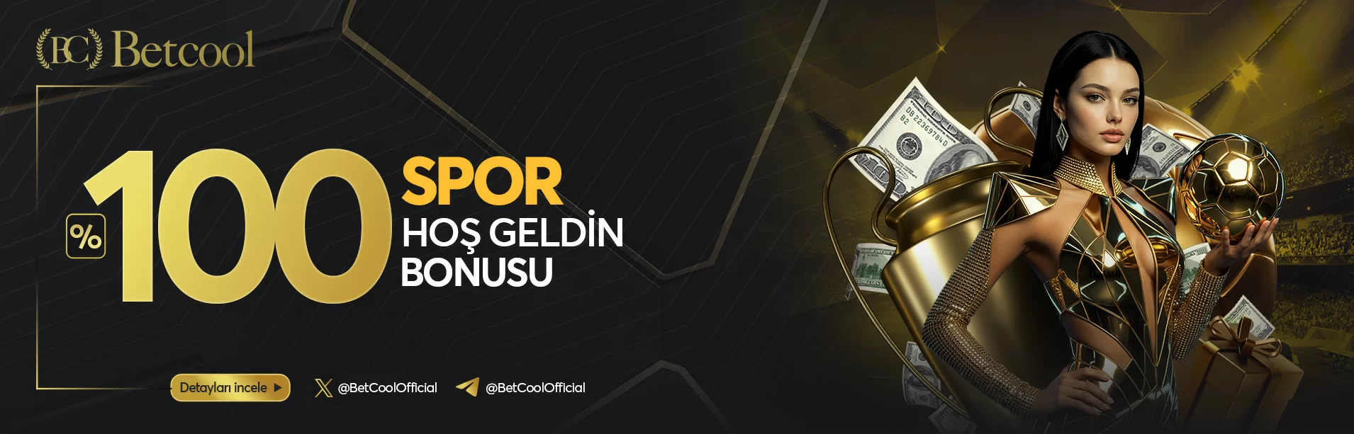 Betcool spor hoş geldin bonusu kampanya görseli